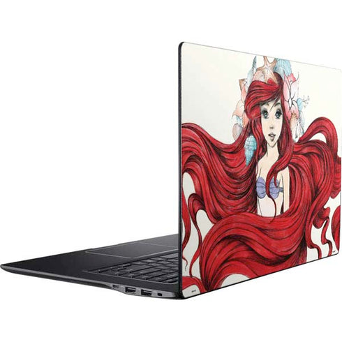 Disney The Little Mermaid Ariel Illustration Ativ Book 9 (15.6in 2014) Skin